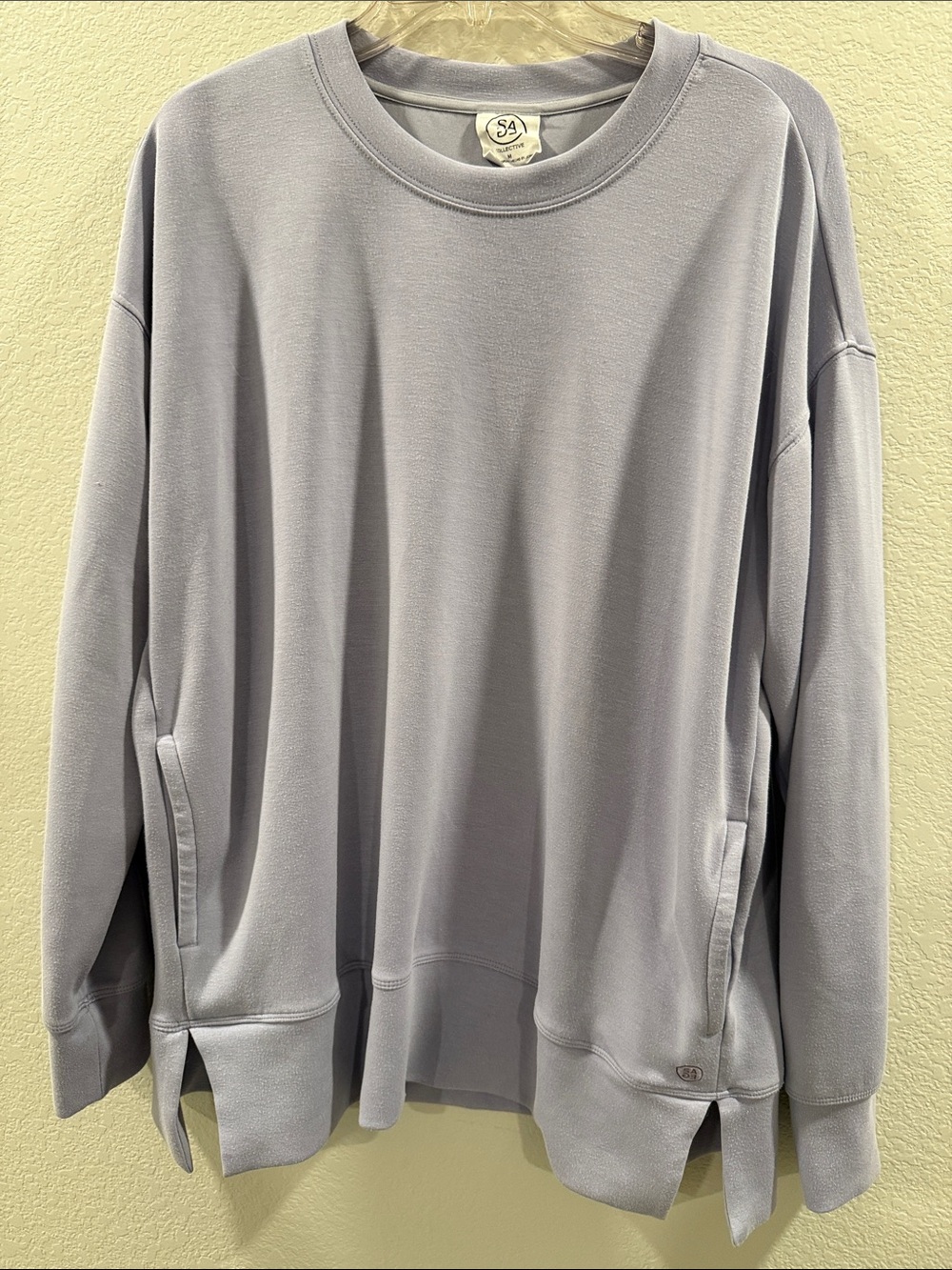 Sage Women's Light Lavender Crewneck Sweatshirt
